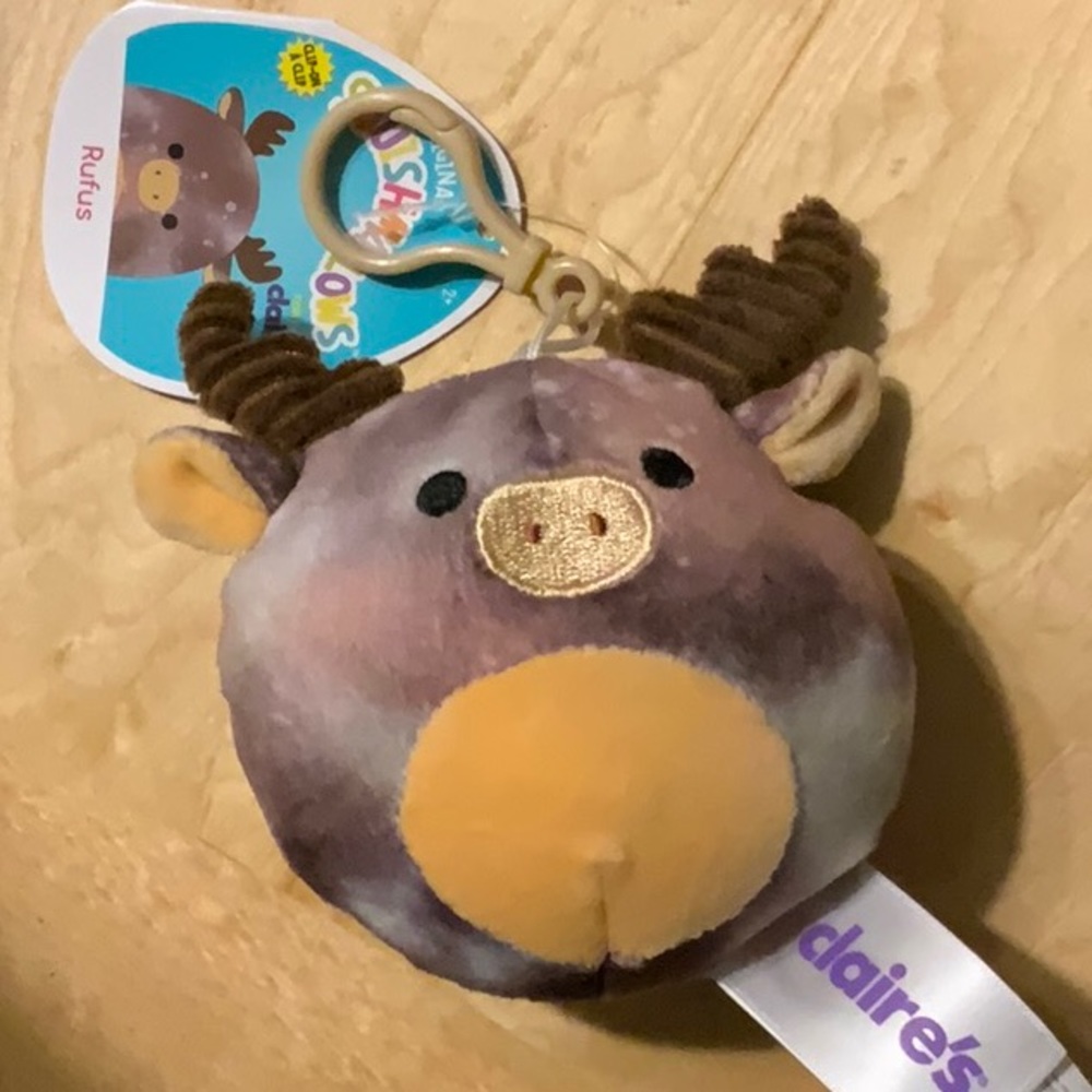 Squishmallow Rufus Clip